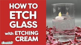 How to Etch Glass using Etching Cream [upl. by Nazar411]