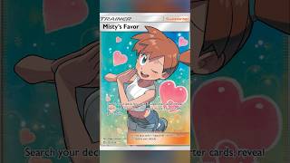 Misty Pokémon Cards Through the Years [upl. by Anaytat512]