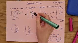 Potential Divider AQA A Level Physics 3515 [upl. by Danica396]