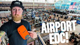 What to carry when flying  Airport EDC [upl. by Arretal405]