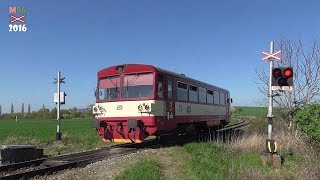 Martin96CLC  Czech  Slovak Level Crossing 2016  České a slovenské železniční přejezdy [upl. by Albert]