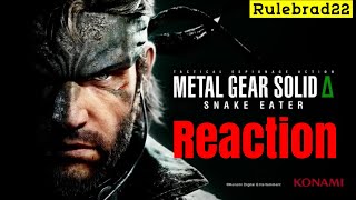 Metal Gear Solid Delta Snake Eater Trailer [upl. by Silva815]