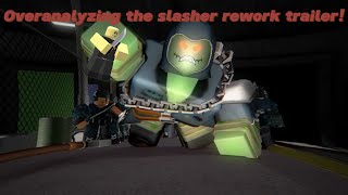 OVERANALYZING THE SLASHER REWORK TRAILER [upl. by Oakleil]