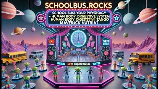 SchoolBusRocks Your Physiology  GEN Human Body Digestive System Tango Maverick Stomach  ATG [upl. by Junie]