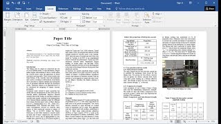 How to Prepare Research Paper for Publication in MS Word Easy [upl. by Gamber968]