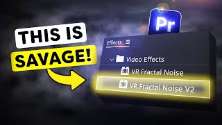 Generate ANYTHING With This Effect Premiere Pro Tutorial [upl. by Ayrb]