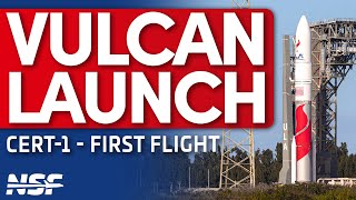 ULA Launches the First Vulcan Centaur with the Peregrine Moon Lander [upl. by Isiahi665]