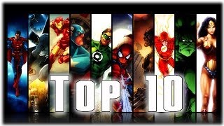 Top 10 Superhero games 2013  Top zehn Superheldenspiele 2013 [upl. by Zosi]