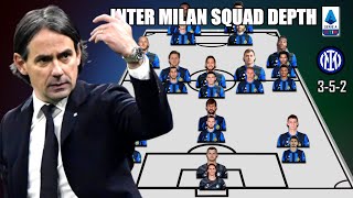 INTER MILAN SQUAD DEPTH FOR 202425 SEASON WITH TRANSFER TARGETS UNDER SIMONE INZAGHI [upl. by Thetos]