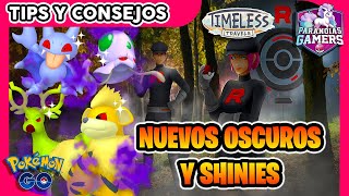 📢 TODOS LOS POKÉMON OSCUROS Y SHINIES DISPONIBLES PARA CAPTURAR  SU RECLUTA en POKÉMON GO [upl. by Gibson]