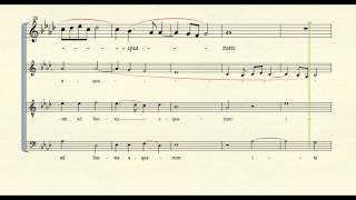 quotSicut Cervusquot by Palestrina soprano part [upl. by Skipp535]