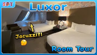 Luxor Las Vegas  Pyramid 2 Queen Corner Suite [upl. by Weisler543]