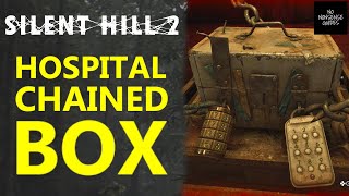 Silent Hill 2 Hospital Box Combination  Chained Box Codes amp Key Location [upl. by Ahseina740]