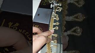 blacksuit lacework sewing umbrellasleeves mywork likesharecommentandsubscribe [upl. by Nitsyrc]