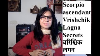 Scorpio ascendant Vrishchik lagna Secrets [upl. by Lleroj]