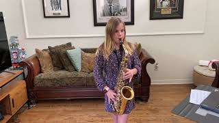 MERSADIE WILSON alto saxophone Edmund Siennicki quotHappy Songquot [upl. by Tali]