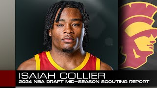 Isaiah Collier MidSeason Highlights  2024 NBA Draft [upl. by Gibert]