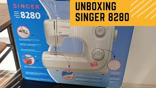 Singer 8280 Unboxing  sewing machine  Mahila Nestham [upl. by Airpac861]