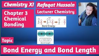 lec2 Bond length and bond energy  Bond Strength and Bond Length Chemistry 11 new book FBISE 24 [upl. by Atrebor]