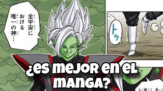 ¿QUE TAN PODEROSO ES ZAMASU FUSIONADO EN EL MANGA DE DRAGON BALL SUPER [upl. by Peyter]