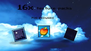 Top 3 best 16x bedwars texture packs for 189 fps boost [upl. by Amethist]