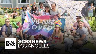 Crowds flock to Long Beach for 41st annual Pride Festival parade [upl. by Noislla672]