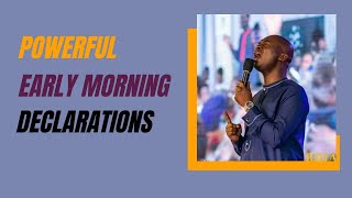 POWERFUL EARLY MORNING DECLARATIONS prayer WITH APOSTLE JOSHUA SELMAN [upl. by Loftus]