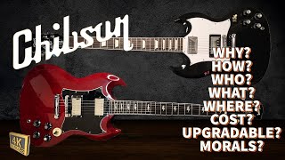 Chibson Guitars Exposed Unveiling the Truth  Chibson vs Gibson SG Showdown [upl. by Lacagnia647]