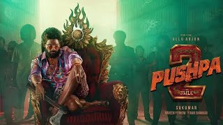 Pushpa 2  The Trailer Hindi Allu Arjun Sukumar Rashmika pushpa [upl. by Enyar]