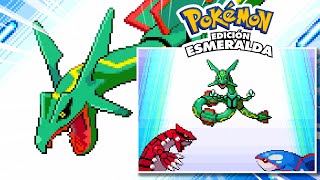 Pokémon Esmeralda • RAYQUAZA vs KYOGRE vs GROUDON [upl. by Huston]