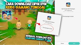 Cara download Upin Ipin keris siamang tunggal terbaru‼️ [upl. by Elleiram]