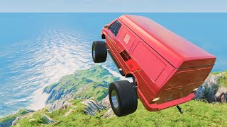 Cliff Drops 35  BeamNG DRIVE  RTF RIDER 1m beamngdrive crash beamngcrashes cliffdrops [upl. by Amelie]