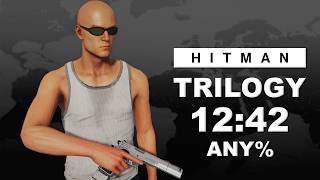 HITMAN Trilogy Any Speedrun in 1242 World Record [upl. by Hallutama]