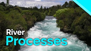 River Processes  Erosion Transportation amp Deposition  AQA GCSE 91 Geography [upl. by Marin]