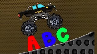 Monster Truck  Monster Truck Alphabets  Learn Alphabets [upl. by Elizabeth461]