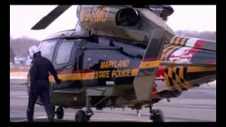 MD State Police Helicopter [upl. by Vinni]