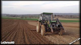 Deutz Fahr D 7807 beim vorarbeiten für Rüben 2013 HD [upl. by Areht]