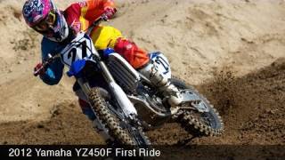 MotoUSA 2012 Yamaha YZ450F at Glen Helen [upl. by Ariuqahs289]