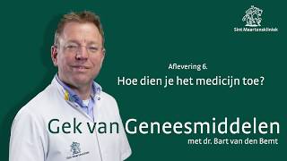 Hoe dien je het medicijn toe [upl. by Reeher]