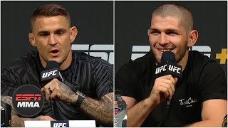 Khabib Nurmagomedov plans to make Dustin Poirier tap out at UFC 242  ESPN MMA [upl. by Shriner158]