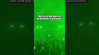 Hardwell at The Brooklyn Mirage Performing Benny Benassi  Satisfaction Remix [upl. by Yerahcaz]