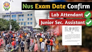 Nvs Non Teaching Exam date 2024  Nvs Lab Attendant MTS Exam Date 2024 Confirmed [upl. by Seidnac]