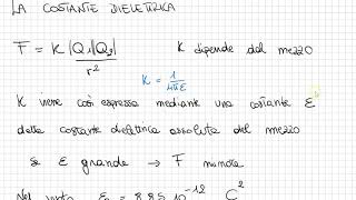 1 costante dielettrica [upl. by Levan355]