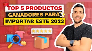 TOP 5 PRODUCTOS TENDENCIA para IMPORTAR de CHINA y VENDER EN LINEA 2024 [upl. by Finn]