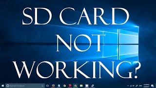 How to fix SD Card Reader not working problem in Windows 11 and 10 3 Possible Solutions [upl. by Eilsek]