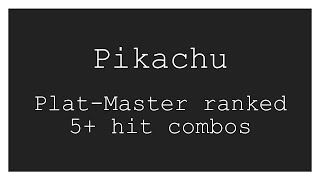 Pikachu PlatinumMaster ranked anonymized dataset 5 hits minimum [upl. by Aiam]