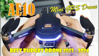 AE10 MINI GPS DRONE A GOOD SUBSTITUTE FOR DJI RYZE TELLO [upl. by Inor]