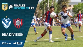 Juveniles  Final 9na División  Vélez  San Lorenzo [upl. by Dante]