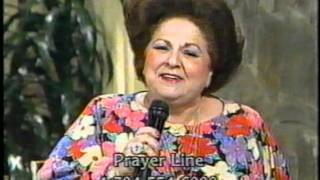 Vestal Goodman sings God Walks the Dark Hills at PTL [upl. by Carita]