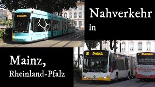 Nahverkehr in Mainz [upl. by Natassia]